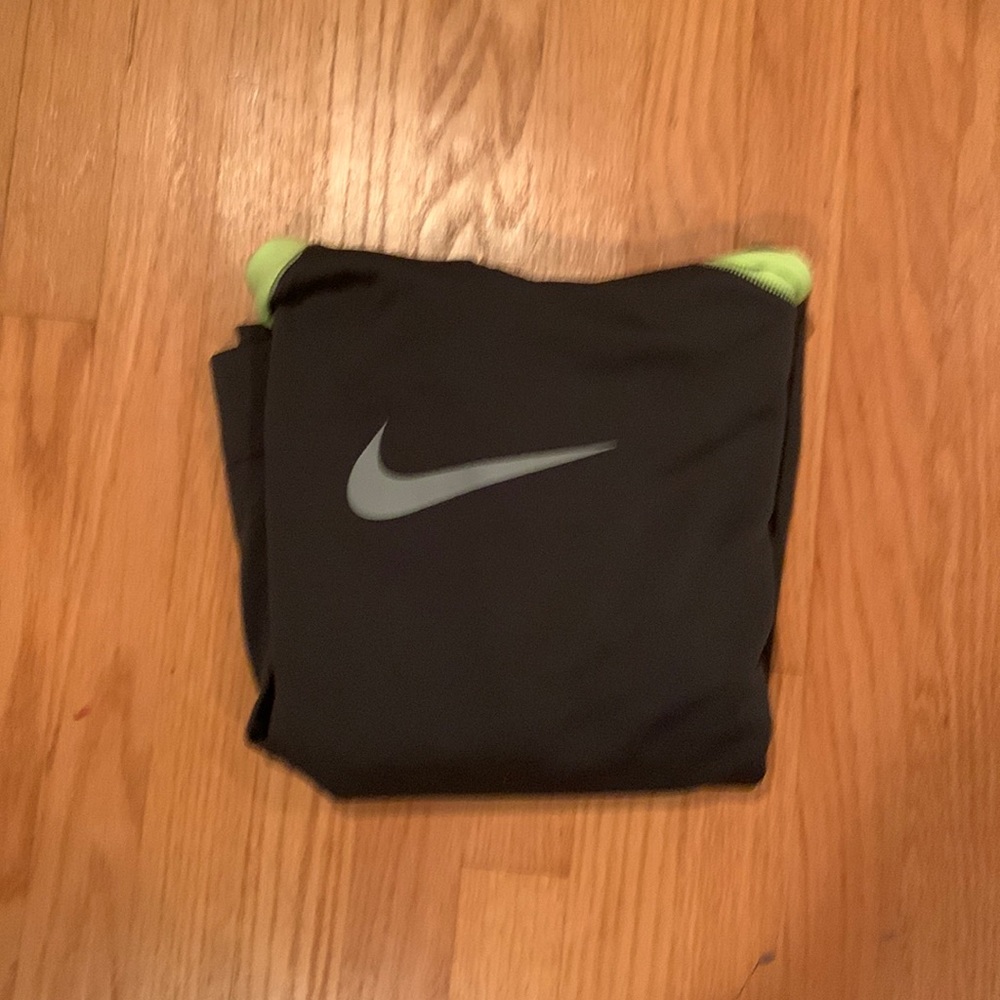 Grey and Neon Nike Sweatshirt